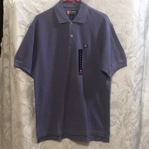 CHAPS RALPH LAUREN BLUE POLO SIZE M.   NWT